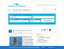 Tablet Screenshot of lotyzlublina.pl
